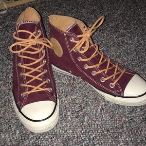 Maroon Converse